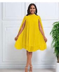 Elegant Yellow Dress