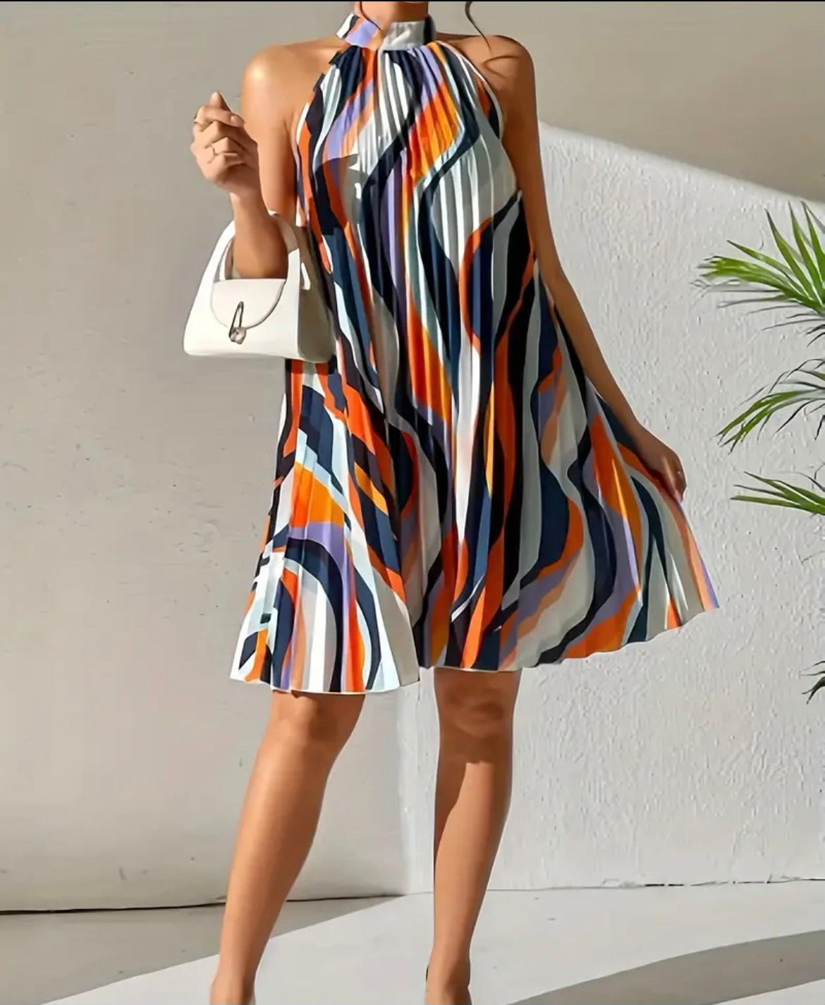 Colorful 70’s Style dress