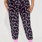 Love Love Pink and Black Pajama Bottom