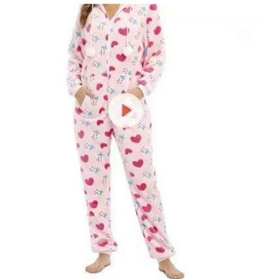 Adult Pink Onesie for Woman