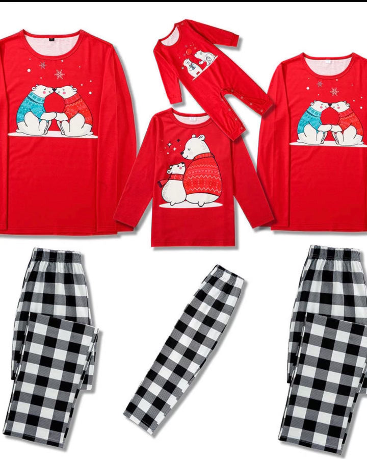 Snow Man Pajamas for Kids