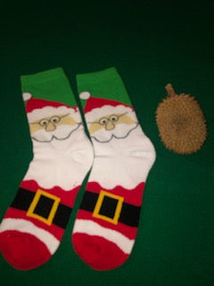 Christmas Theme Santa Socks